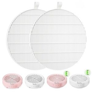 MelodySusie Nail Dust Collector Replacement Filters 2 Pack